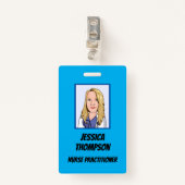 テレメディシンナースプラクティショナブル バッジ (正面クリップ)