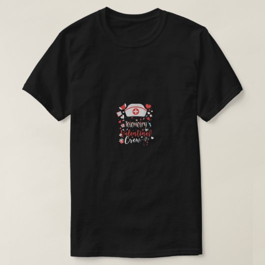 テレメトリヴァレンティネスナースクルー家族グループNursi Tシャツ (デザイン正面)