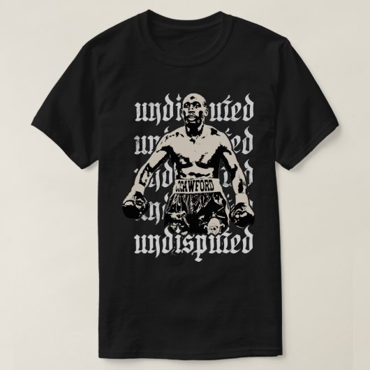 テレンス・クロフォード Tシャツ (デザイン正面)