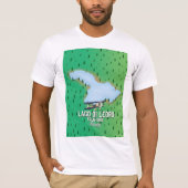 テレント イタリア レドロ湖 Tシャツ (正面)