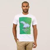 テレント イタリア レドロ湖 Tシャツ (正面フル)