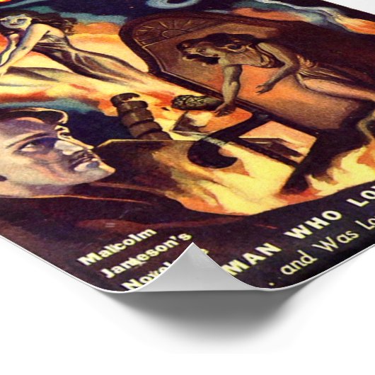 テレ風変わりス漫画ポスター3月 ポスター (角)