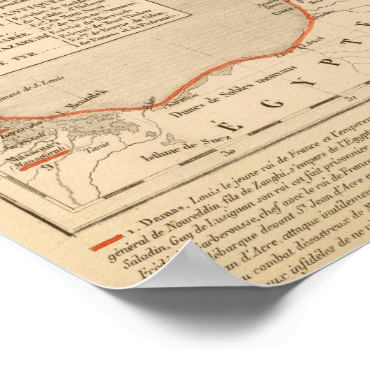 テレ・セイント代理ラ・ドゥーシーメクロワサード ポスター (角)