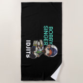 テロマーレボビーシンガー ビーチタオル (正面)