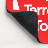 テロリストの町の賭博のマウスパッドの悩み マウスパッド (コーナー)