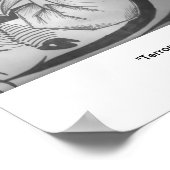 「テロリストの魚」 ポスター (角)