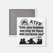 テロリストを祈りの言葉する マグネット (正面/裏面)