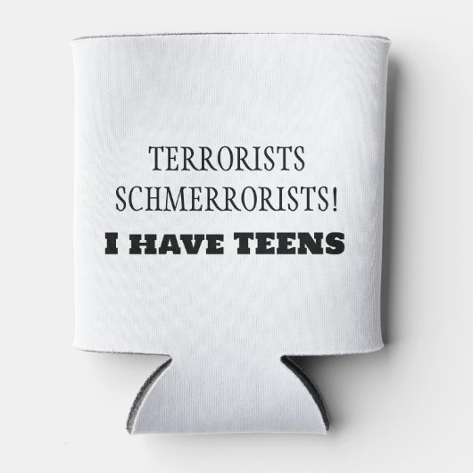 テロリスト快適！十代だ！ 缶クーラー (正面)