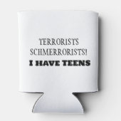 テロリスト快適！十代だ！ 缶クーラー (裏面)