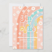 テンはヴィーベレインボーデイジー10th誕生日パーティー 招待状 (正面)