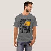 テンカッコいいキャンピングギフトメンレディメンキャンパおもしろいーキャンプ Tシャツ (正面フル)