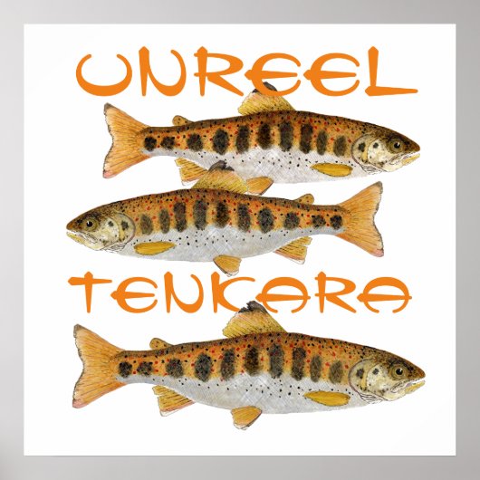 テンカラアートポスター ポスター (正面)