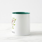 テングウの虫の美味しいカラフルガーリー鳥 マグカップ (中央)