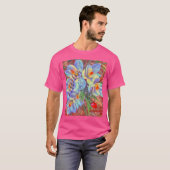 テングサと花 Tシャツ (正面フル)