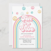 テンザヴィベレトロサマーレインボー招待状 招待状 (正面)
