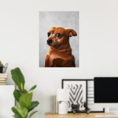 テンションドッグミーム ポスター (ホームオフィス)