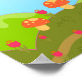 テンジウムシとキノコ ポスター (角)