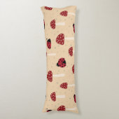 テンジウムシとレッドマッシュルーム ボディピロー (正面縦)