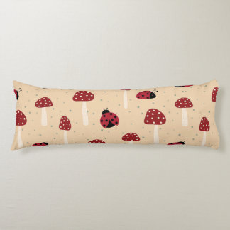 テンジウムシとレッドマッシュルーム ボディピロー
