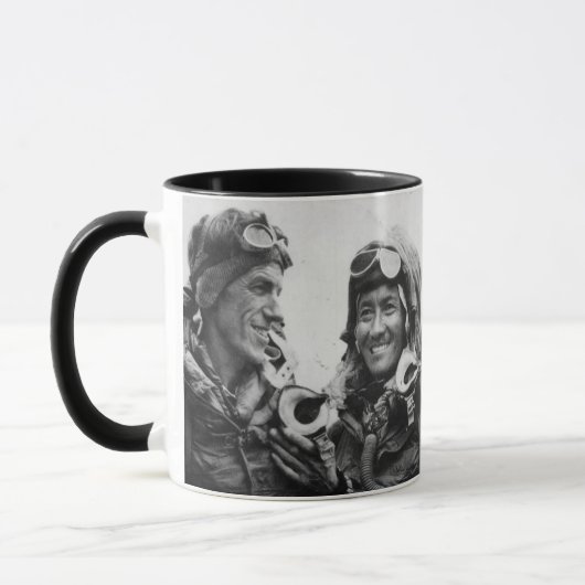 テンジングノルゲイエドムンドヒラリーエベレスト1953 マグカップ (左)