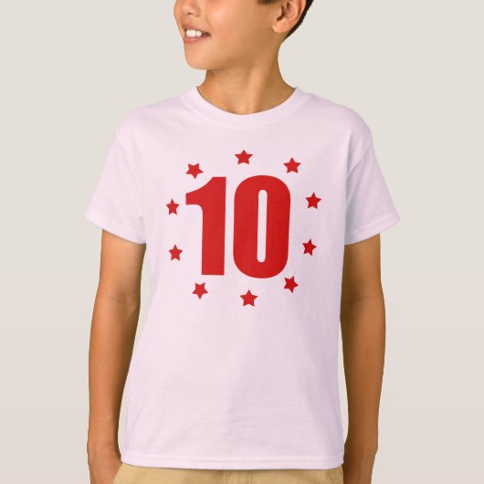 テンスターズ10th誕生日ティー tシャツ (正面)
