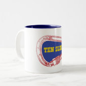 テンスリープロック登山カラビナー ツートーンマグカップ (正面左)