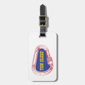 テンスリープロック登山カラビナー ラゲッジタグ (正面縦)