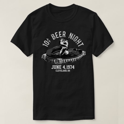 テンセントビールナイトクリーブランドCLE野球 Tシャツ (デザイン正面)