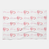 テンダーフラミンゴシリーズデザイン2 キッチンタオル (横)