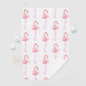 テンダーフラミンゴシリーズデザイン2 ゴルフタオル (インサイチュ)