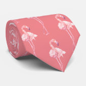 テンダーフラミンゴシリーズデザイン2 ネクタイ (ロール)
