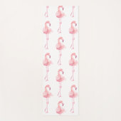 テンダーフラミンゴシリーズデザイン2 ヨガマット (正面)