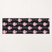 テンダーフラミンゴシリーズデザイン3ヨガマット ヨガマット (正面(横))