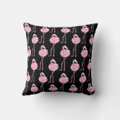 テンダーフラミンゴシリーズデザイン3装飾用クッション クッション (裏面)