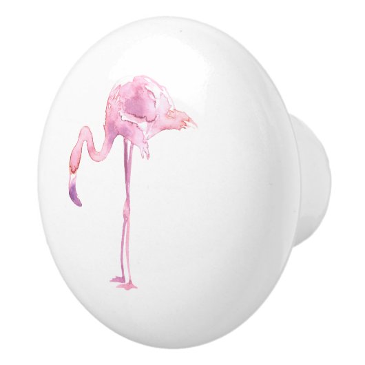テンダーフラミンゴシリーズデザイン4 セラミックノブ (右)