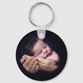 テンダーラブダディとベビー2写真テンプレート キーホルダー (裏面)