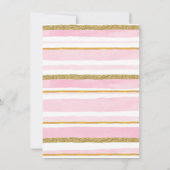 テントでのお泊りパーティーの招待状 招待状 (裏面)