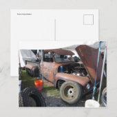 テントの中のジャンカー ポストカード (正面/裏面)