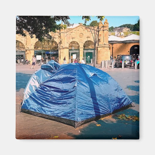 テントの外側ステーション マグネット (正面)