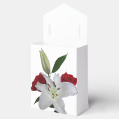 テントの好意ボックスレッドローゼホワイトリリー任意の大事な行事 フェイバーボックス (オープン)