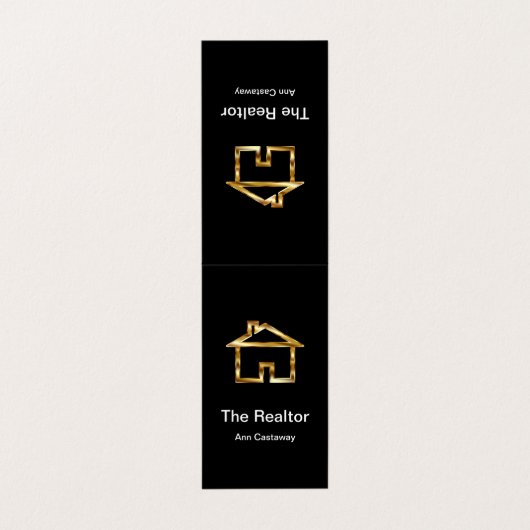 テントの折り畳み実在エステート名刺 名刺 (外部フラット)