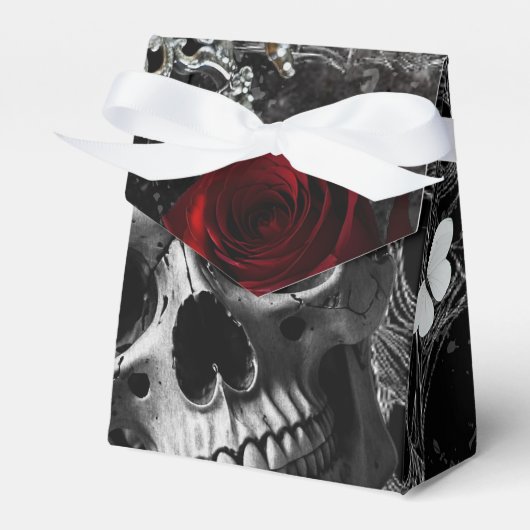 テントの紙の好意ボックスを持ってアデラインザードメア フェイバーボックス (正面サイド)