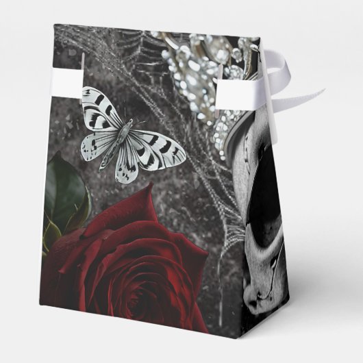 テントの紙の好意ボックスを持ってアデラインザードメア フェイバーボックス (裏面サイド)