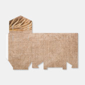 テントの紙優先ボックス小麦のBurlapサックカントリー フェイバーボックス (折り畳みなし)