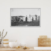 テントを引く馬 ポスター (キッチン)