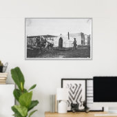 テントを引く馬 ポスター (ホームオフィス)