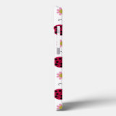 テントウムシと花 Case-Mate iPhoneケース (裏面 / 左)