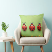 🐞 テントウムシのトリオ キャラクターシーン あったかホームデコ クッション (椅子)