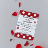 テントウムシの招待状 招待状