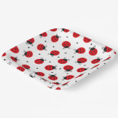 テントウムシの昆虫 ペーパープレート (傾斜あり)